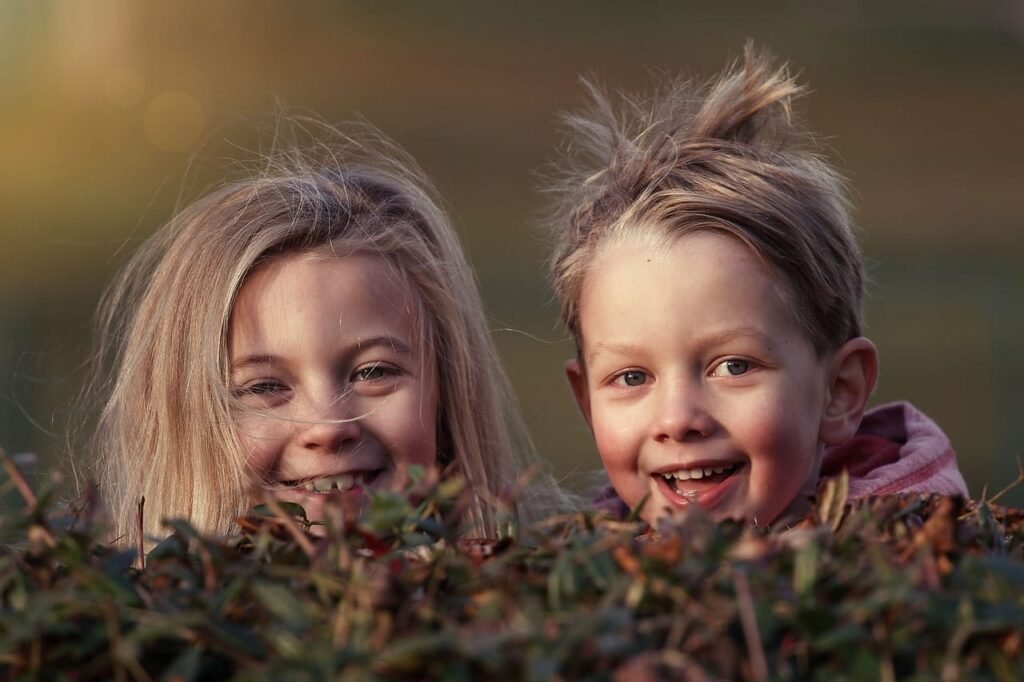 Happiness of children