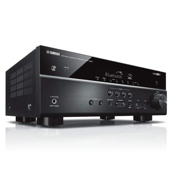Yamaha RX-V485BL 5.1-Channel 4K Ultra HD AV Receiver with MusicCast