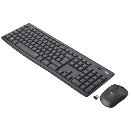 Logitech MK295 Wireless Keyboard and Mouse Combo - SilentTouch Technology