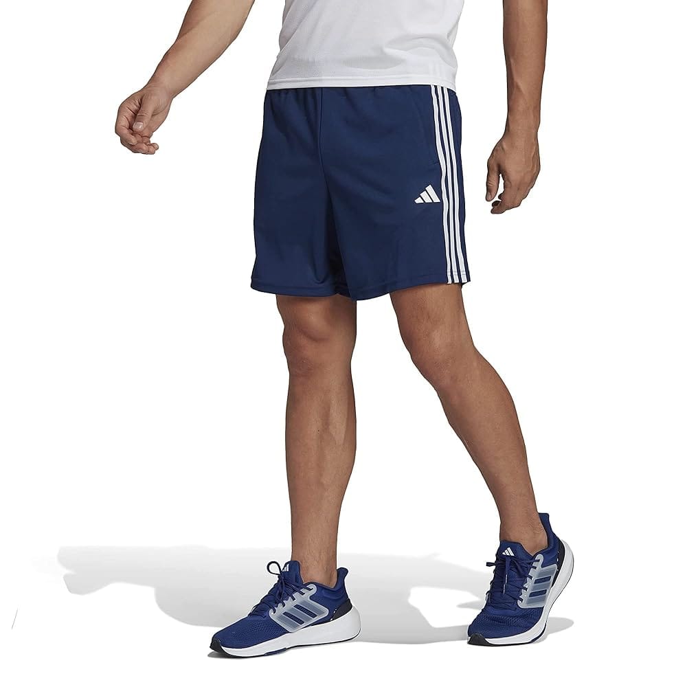 adidas Men’s Training Essentials Pique 3-Stripes Training Shorts