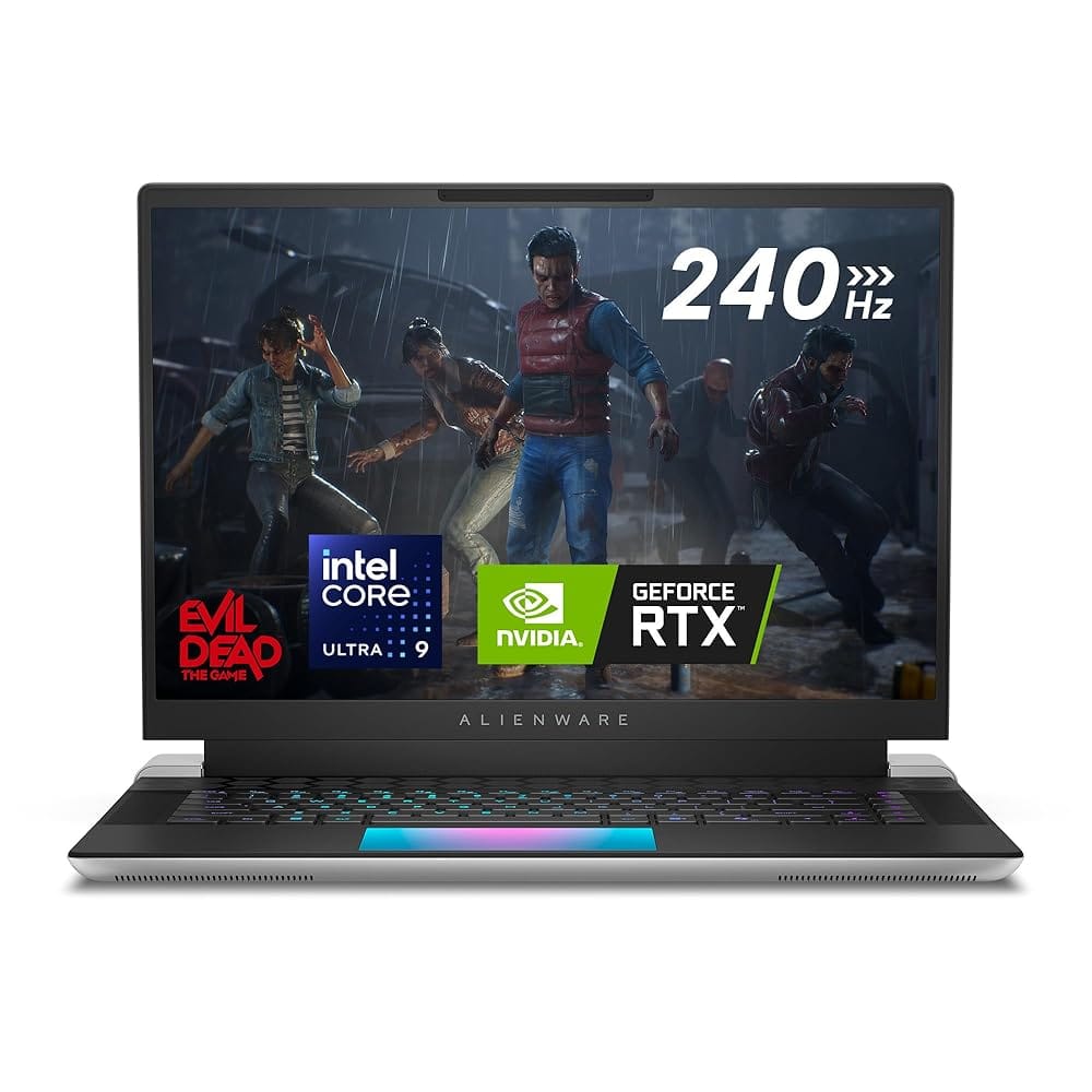Alienware X16 R2 Gaming Laptop – 16-inch QHD+ 240Hz 3ms Display, Intel Core Ultra 9-185H, 32GB LPDDR5X RAM, 1TB SSD, NVIDIA GeForce RTX 4080 12GB GDDR6, Windows 11 Home, Onsite…