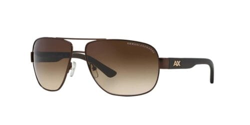 Armani Exchange Men's Ax2012s Rectangular Sunglasses