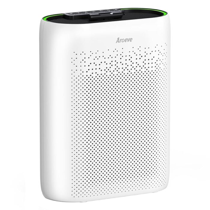 AROEVE Air Purifiers for Home Large Room with Automatic Air Detection Cover 1095 Sq.Ft Impressive Filter Layer Remove Dust, Pet Dander, Pollen for Home, Bedroom, Dorm Room,...