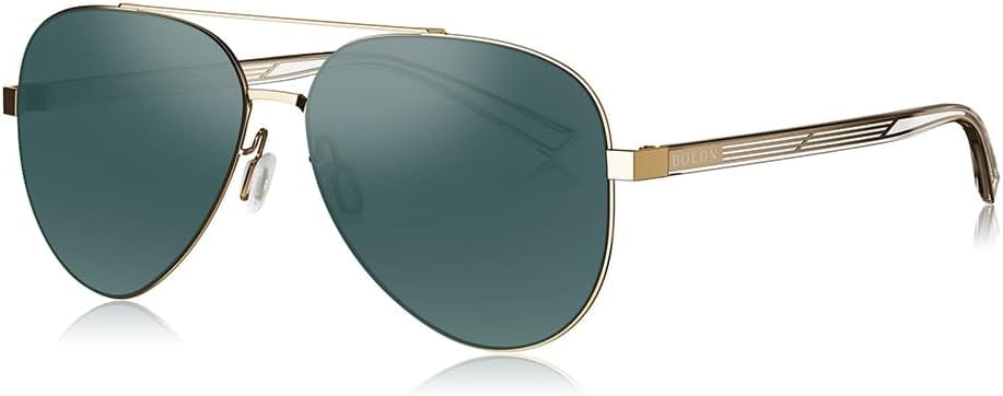 BOLON Men Women Classic Aviator Nylon Lens Polarized UV400 Sunglasses BL8030