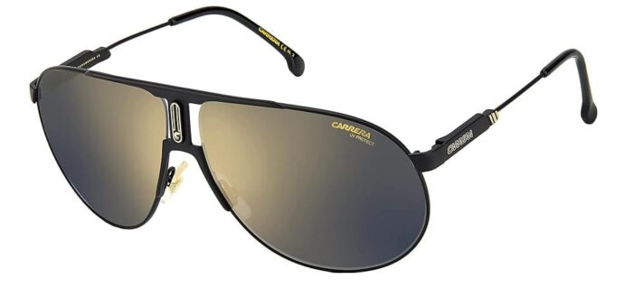 Carrera PANAMERIKA65 Matte Black/Grey Gold 65/11/135 unisex Sunglasses