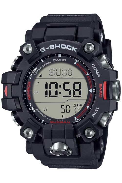 Casio GW-9500-1JF [G-Shock Master of G Series MUDMAN Triple Sensor Model] Watch Japan Import July 2023 Model