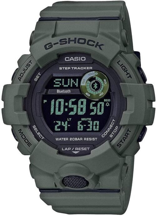 Casio Men's G-Shock Green Power Trainer Watch GBD800UC-3