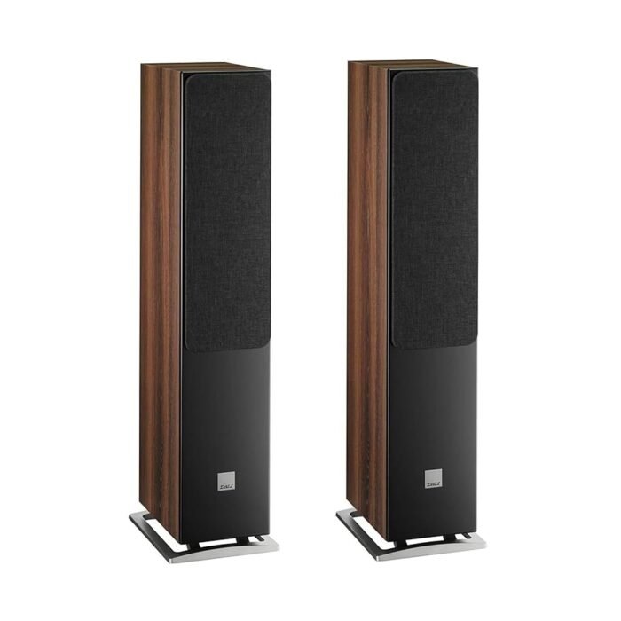 DALI Oberon 5 Hi-Fi Floorstanding Tower Speakers - Dark Walnut (Pair)