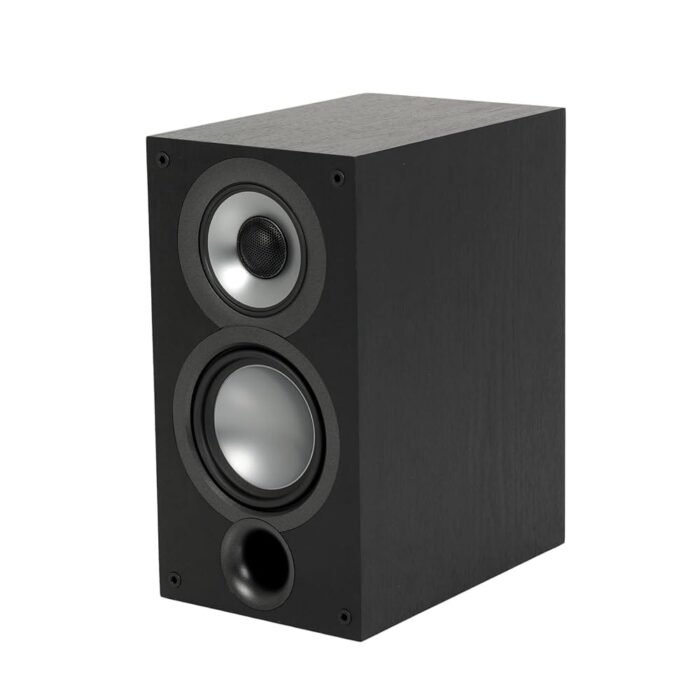 ELAC Uni-Fi 2.0 UB52 Bookshelf Speakers (Pair), Black (UB52-BK)