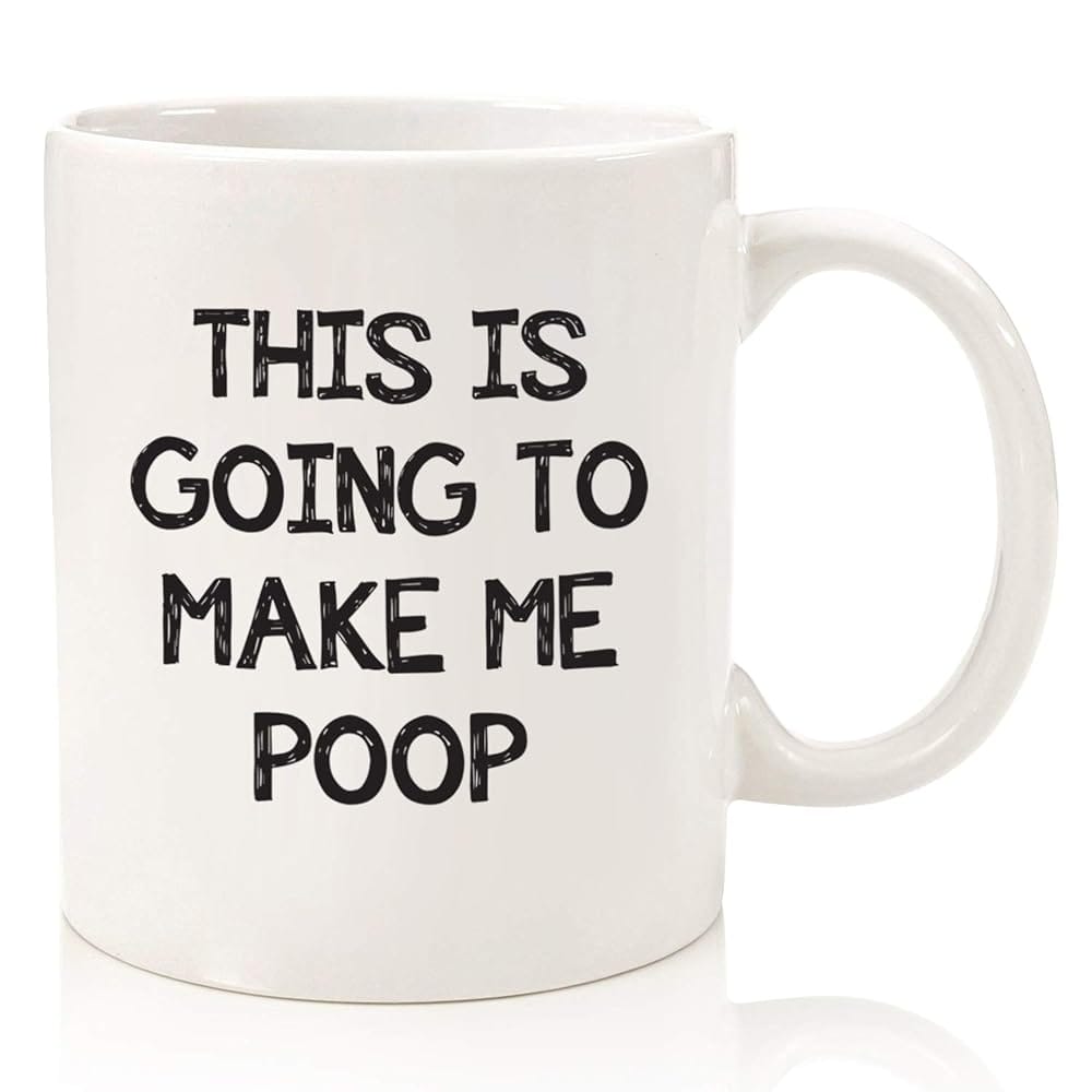 Funny Mug, Gag Gifts – This Is Going To Make Me Po-p – Funny Christmas Gifts for Men, Dad, Women – Best Xmas Gift Idea from Son, Daughter, Wife – Unique Husband Bday Present -…