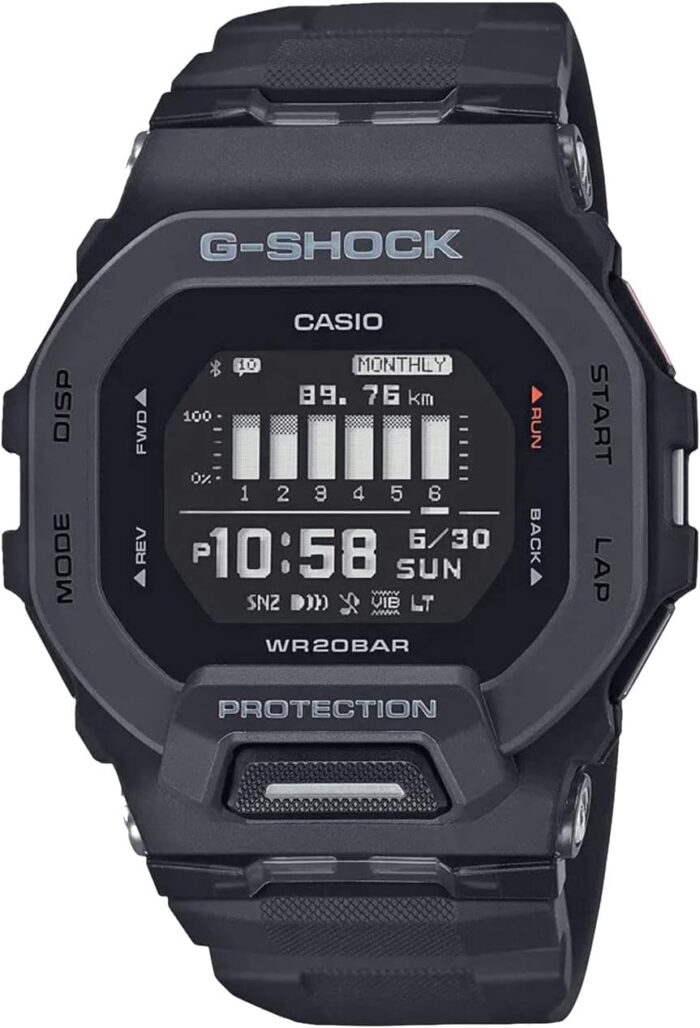 G-Shock Men's GBD200 Square Case Watch Black