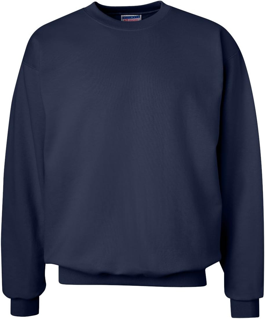 Hanes Ultimate, Heavyweight Fleece Sweatshirt, Crewneck Pullover for Men