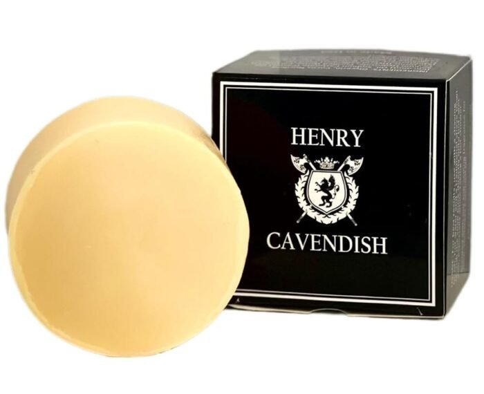 Henry Cavendish Himalaya Shaving Soap with Shea Butter & Coconut Oil. Long Lasting 3.8 oz Puck Refill. Mens Shave Soap. All Natural. Rich Lather, Smooth Comfortable Shave. For...