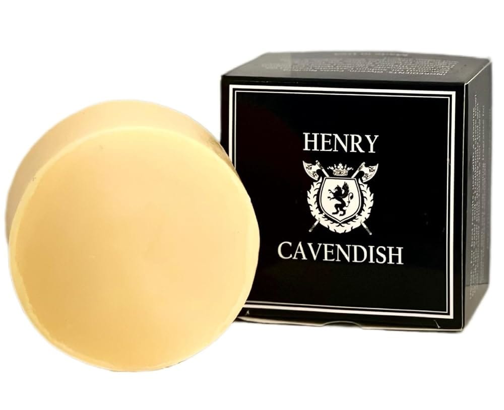 Henry Cavendish Himalaya Shaving Soap with Shea Butter & Coconut Oil. Long Lasting 3.8 oz Puck Refill. Mens Shave Soap. All Natural. Rich Lather, Smooth Comfortable Shave. For…