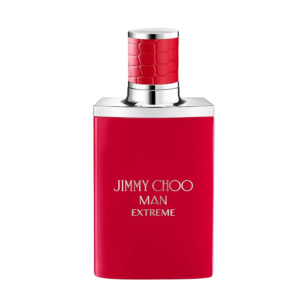 JIMMY CHOO Man Extreme Eau de Parfum- Long Lasting Fragrance with notes of Red Thyme, Clary Sage, & Vetiver- Spicy & Bold