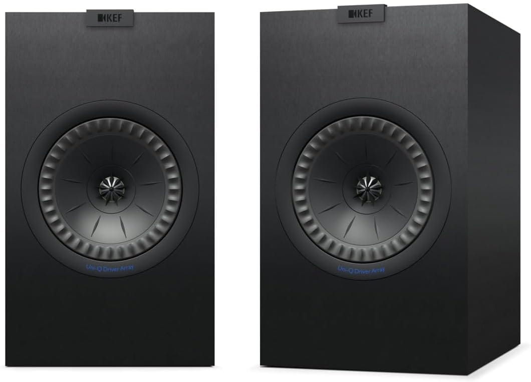 KEF Q350 Bookshelf Speakers - Pair (Black)