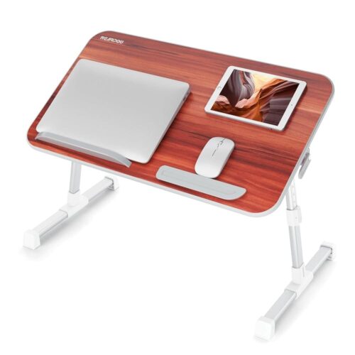 Laptop Bed Table, NEARPOW Adjustable Laptop Bed Tray for Computer and Laptop Bed Stand, Laptop Desk for Bed, Lap Desk for Adults for Eating and Reading Holder in Shcool, Sofa...