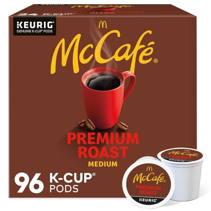 McCafe Premium Roast Coffee, Keurig Single Serve K-Cup Pods, Medium Roast, 96 Count