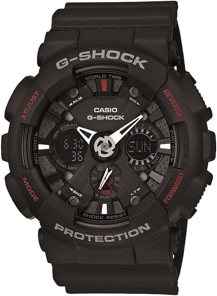 Men’s Black G-Shock Analog Digital Anti-Magnectic (Model Number GA-120-1ADR)
