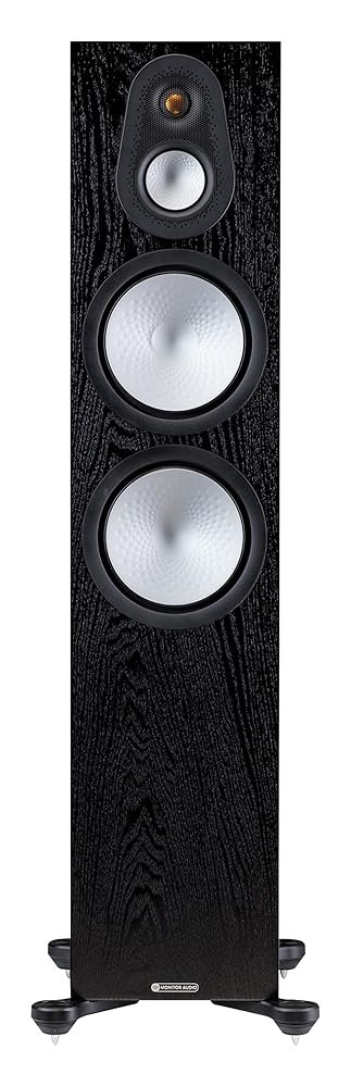 Monitor Audio Silver 500 New 7G in Black Oak (Each)