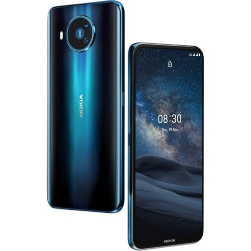 Nokia 8.3 5G Dual Dual-SIM 64GB ROM + 6GB RAM (GSM Only | No CDMA) Factory Unlocked Android Smartphone (Polar Night) - International Version