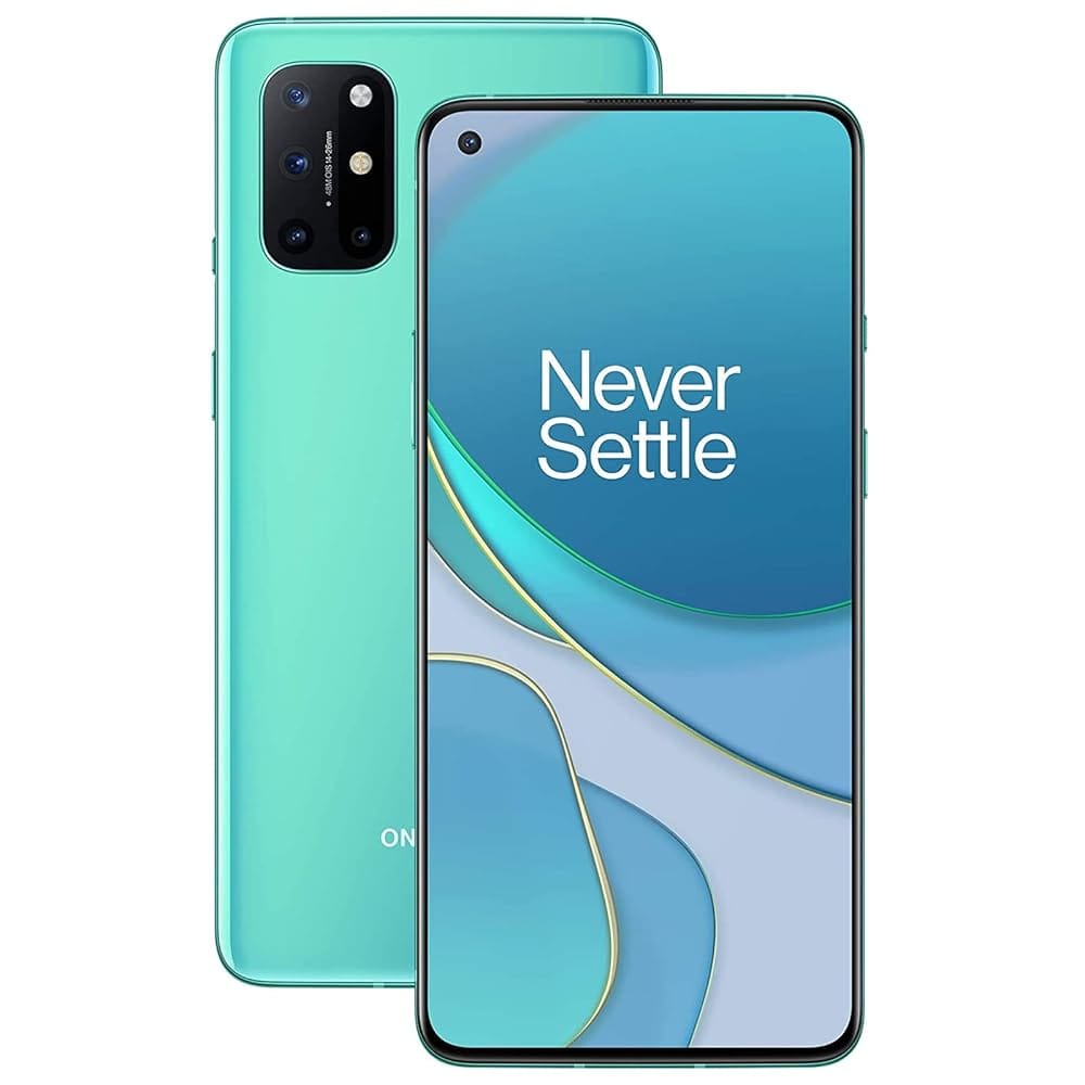 OnePlus 8T | 5G Unlocked Android Smartphone | A day’s power in 15 minutes | Ultra Smooth 120Hz Display | 48MP Quad Camera | 256GB, Aquamarine Green | U.S. Version