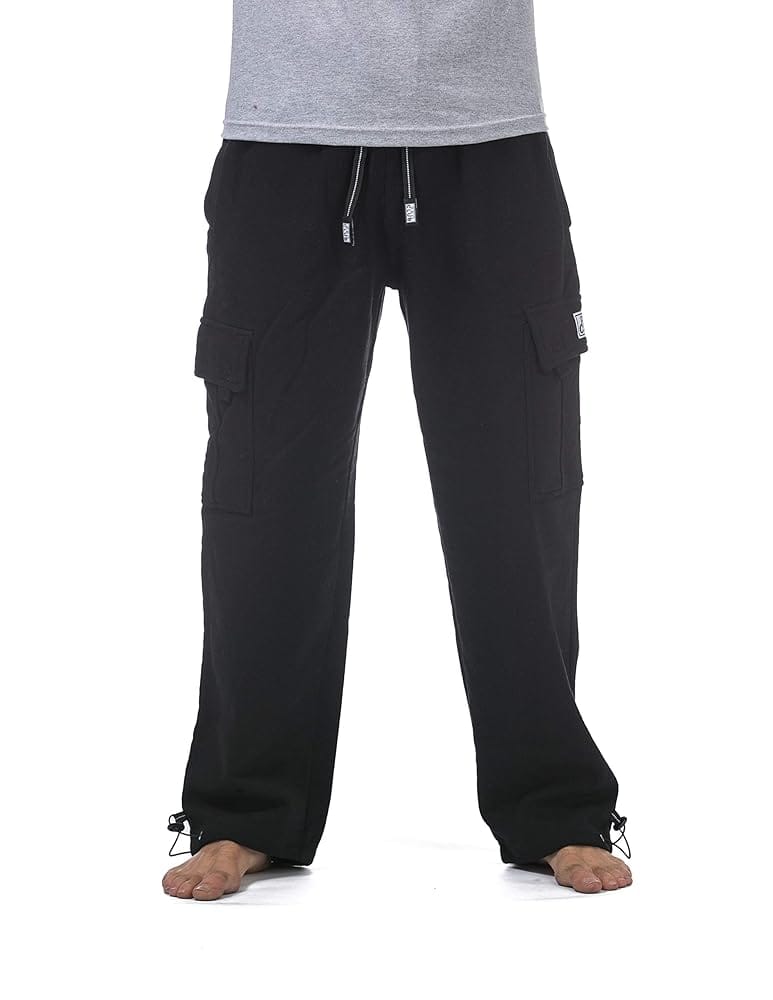 Pro Club Men’s Heavyweight Fleece Cargo Pants