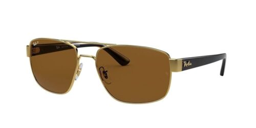 Ray-Ban RB3663 Metal Rectangular Sunglasses