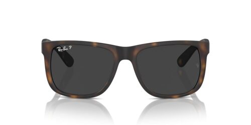 Ray-Ban RB4165F Justin Low Bridge Fit Rectangular Sunglasses