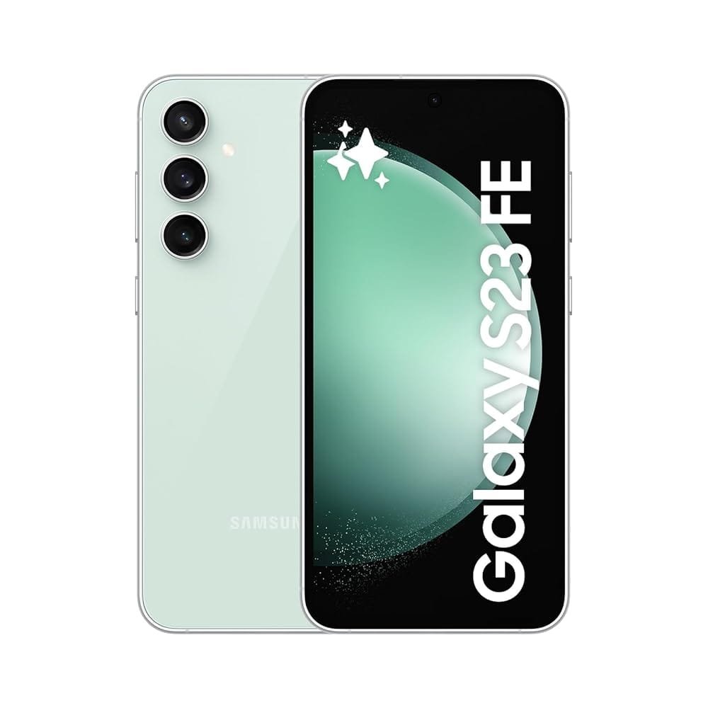 SAMSUNG Galaxy S23 FE 5G S711B-DS Dual SIM 256GB 8GB RAM, GSM Factory Unlocked Mobile Cell Phone Global Model – Mint