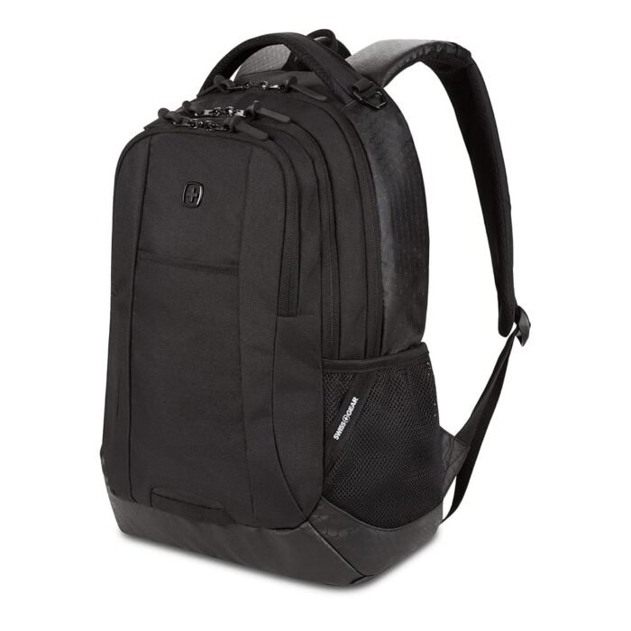 SwissGear Cecil 5505 Laptop Backpack, Black Hex, 18-Inch