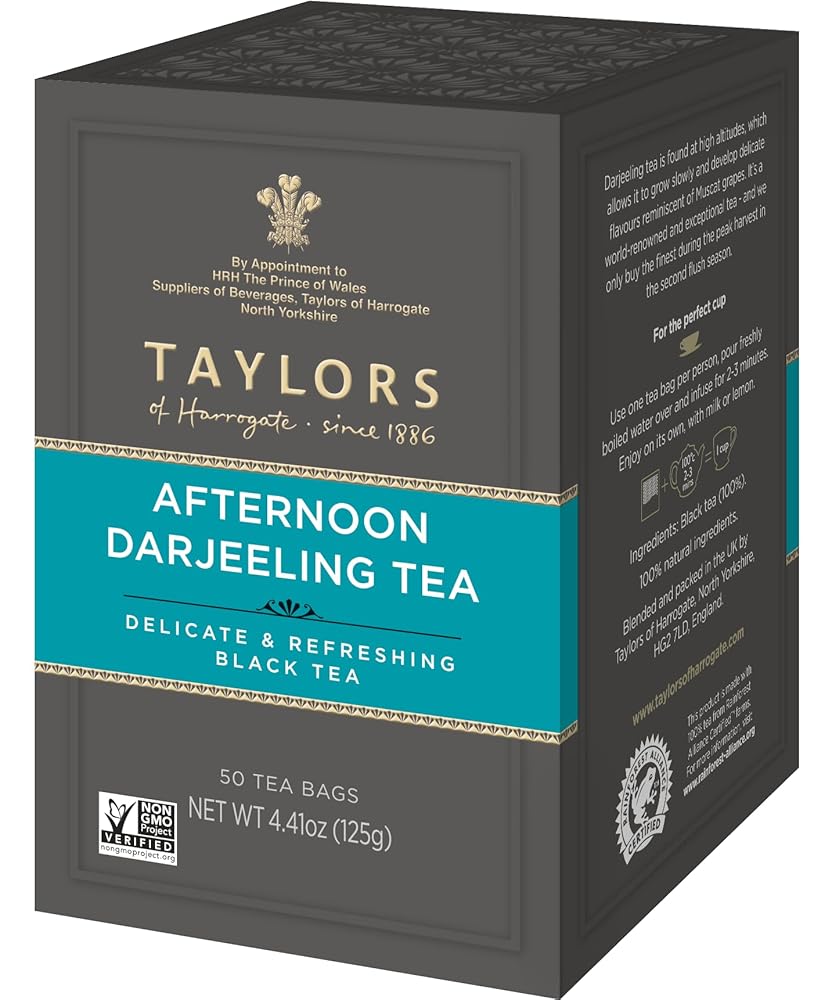 Taylors of Harrogate Afternoon Darjeeling, 50 Teabags