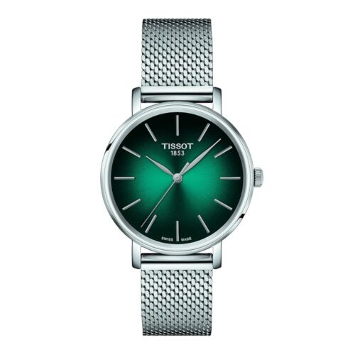 Tissot Unisex Everytime 34mm 316L Stainless Steel case Quartz Watches, Grey, Stainless Steel, 16 (T1432101109100)