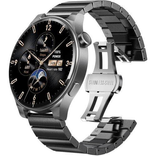 TOZO AMOLED S5 Smart Watch (Answer/Make Calls), 1.43’’ Smartwatch for Men Women 100+ Sport Modes Fitness Watch with Blood Oxygen/Sleep/Heart Rate Monitor, IP68 Waterproof,...