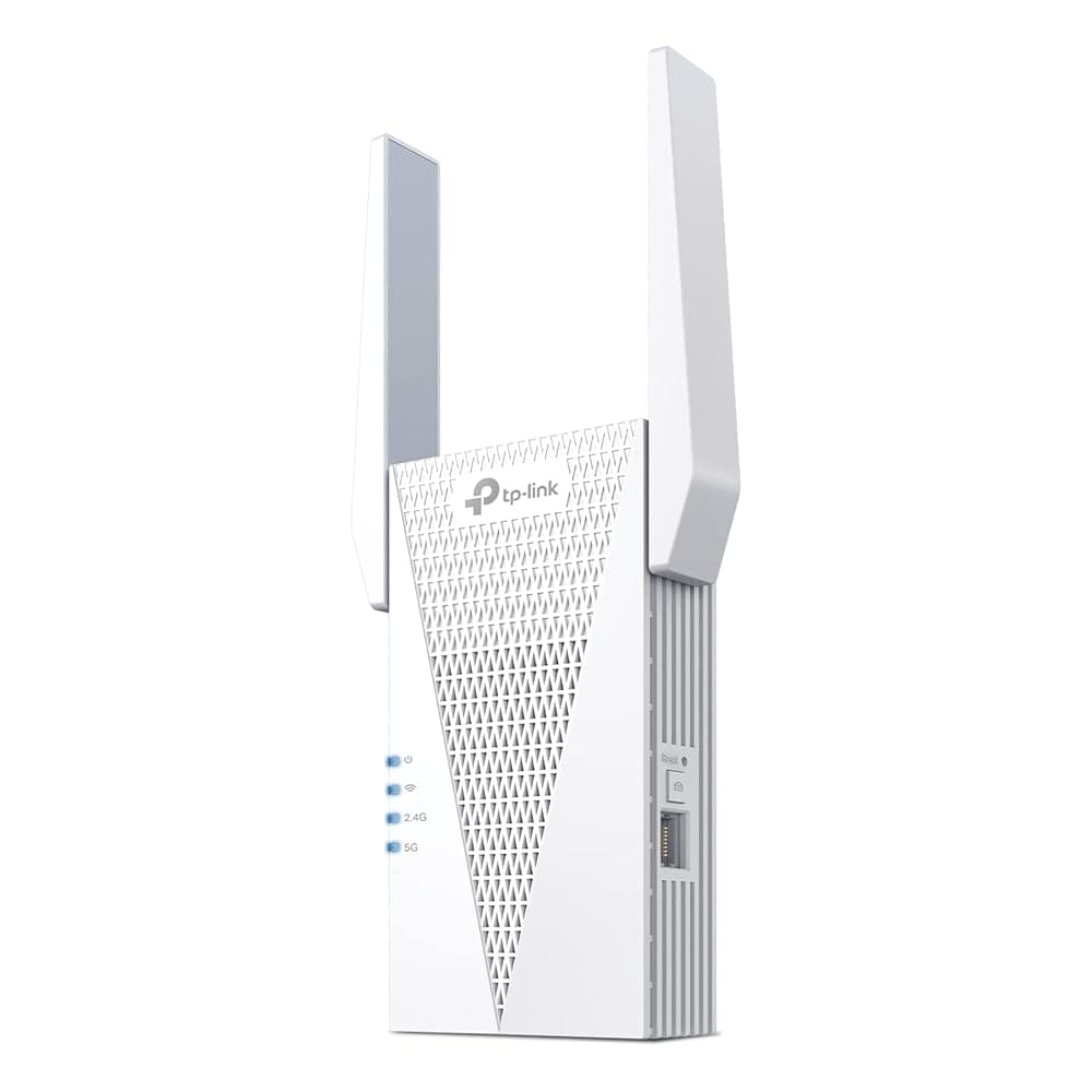 TP-Link AX3000 WiFi 6 Range Extender, PCMag Editor’s Choice, Dual Band WiFi Repeater Signal Booster with Gigabit Ethernet Port, Access Point, APP Setup, OneMesh Compatible (RE715X)