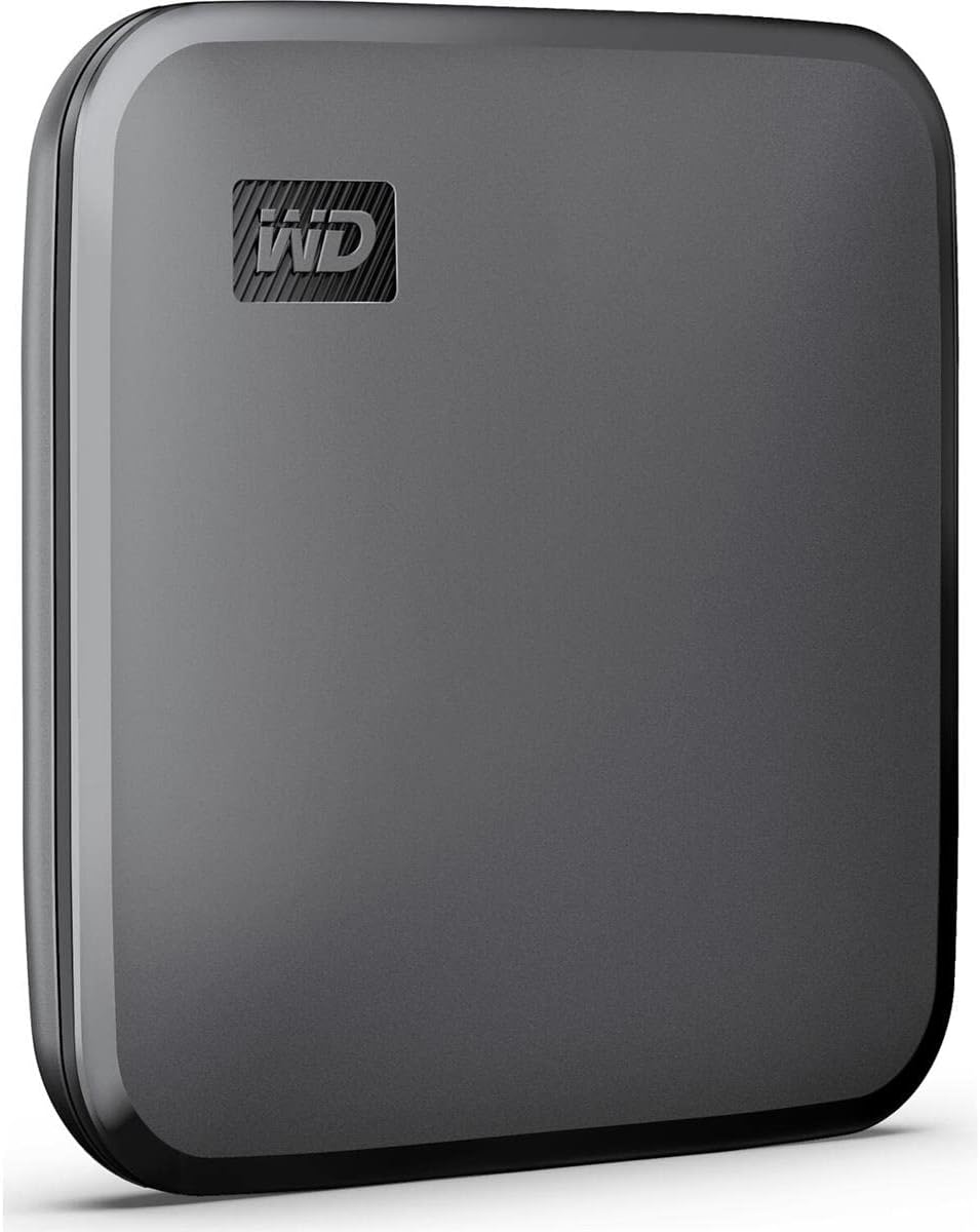 Western Digital 2TB Elements SE - Portable SSD, USB 3.0, Compatible with PC, Mac - WDBAYN0020BBK-WESN