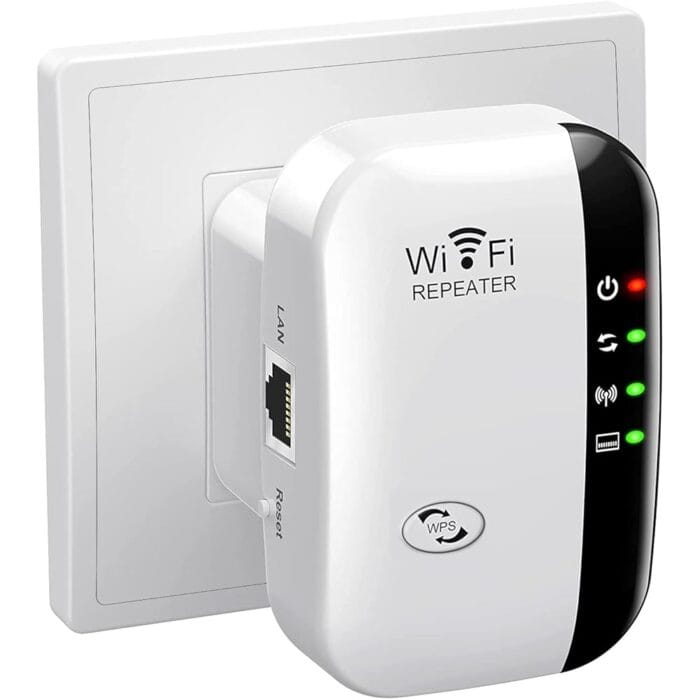 WiFi Extender, WiFi Signal Booster Up to 5000sq.ft and 55+ Devices, WiFi Range Extender, Wireless Internet Repeater, Long Range Amplifier with Ethernet Port,1-Key Setup, Access...