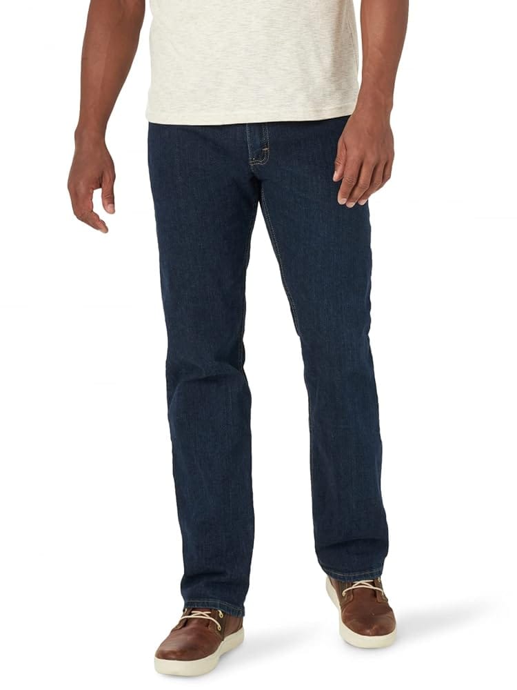 Wrangler Authentics Men’s Regular Fit Comfort Flex Waist Jean