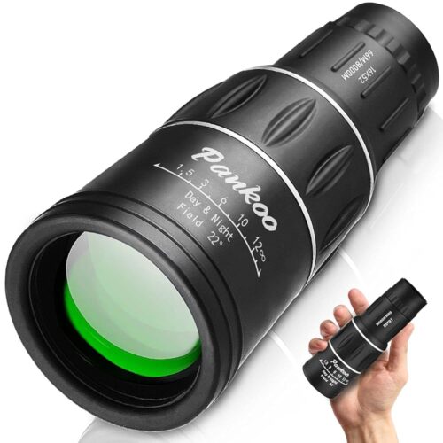 16X52 Monocular Telescope High Powered for Adults, 2023 Power Prism Compact Monoculars for Adults,HD Monocular Scope for Gifts, Outdoor Activity,Bird...