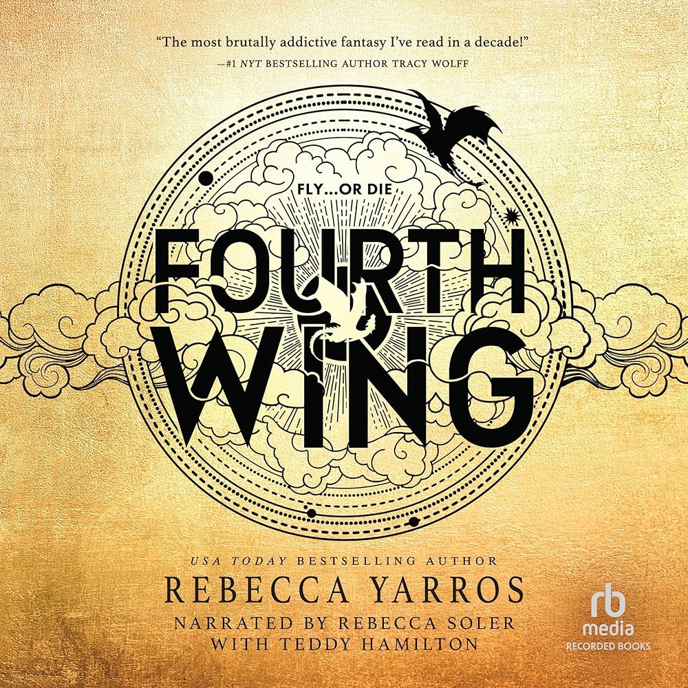 Fourth Wing: Empyrean, Book 1 (Audible Audio Edition): Rebecca Yarros, Rebecca Soler, Teddy Hamilton, Recorded Books: Audible Books & Originals