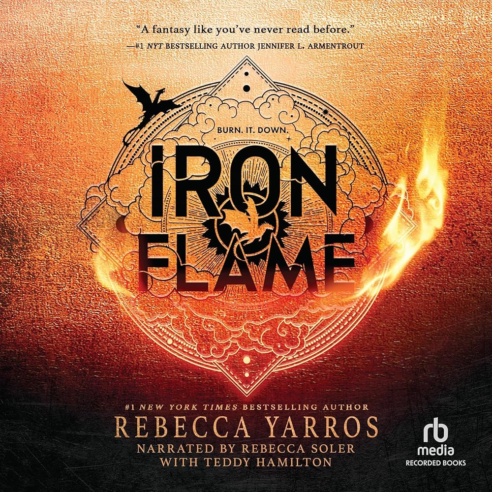Iron Flame: Empyrean, Book 2 (Audible Audio Edition): Rebecca Yarros, Rebecca Soler, Teddy Hamilton, Recorded Books: Audible Books & Originals