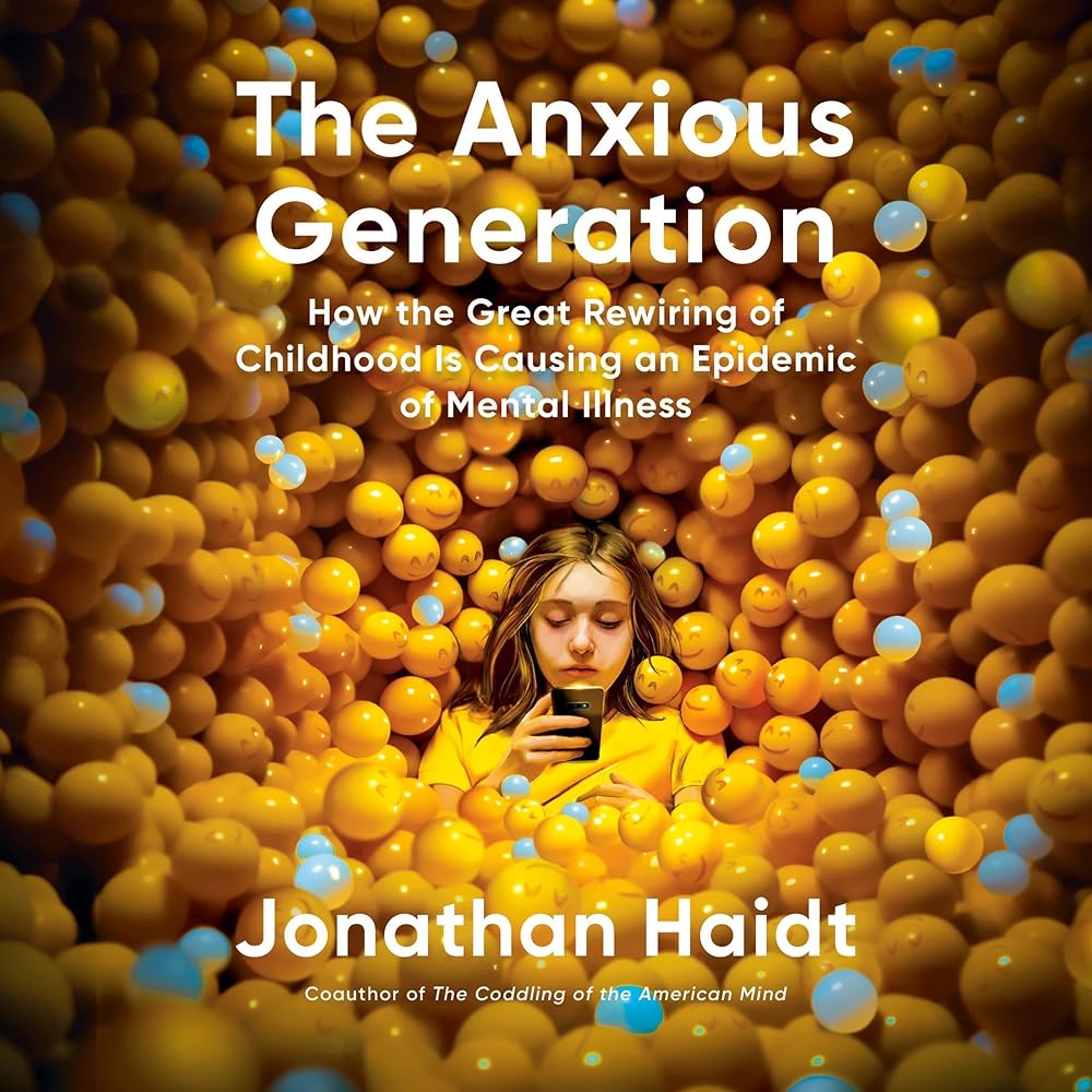 The Anxious Generation: How the Great Rewiring of Childhood Is Causing an Epidemic of Mental Illness (Audible Audio Edition): Jonathan Haidt, Sean Pratt, Jonathan…