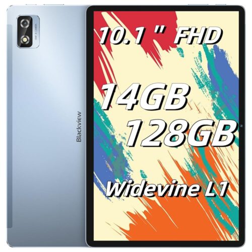 Blackview 2024 Ultra-Light 5G WiFi Tablet PC, Tab 12Pro 10.1-inch Android Tablet with 14GB+128GB/TF 1TB, FHD Display, Octa-Core Processor, 13MP + 5MP Dual Camera, Face Unlock,...