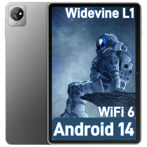 Blackview Tab 70 WiFi 2024 Android 14 Tablet, 12(4+8) GB+64GB 1TB Expand, Wi-Fi 6 Model, 10.1 inch Tablet with HD+IPS Display, 6580mAh, Dual Speakers and Camera, BT5.0, Google...