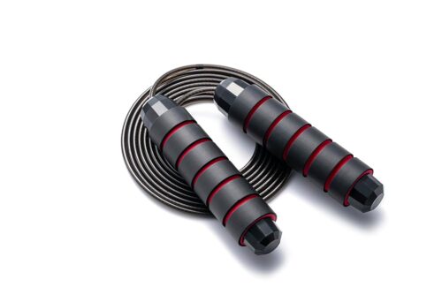 BOOMIBOO Jump Rope, Adjustable Jump Ropes,Skipping Rope Tangle-Free Rapid Speed with Ball Bearings for Women Men Kids,Exercise & Slim Body Jumprope at Home School Gym