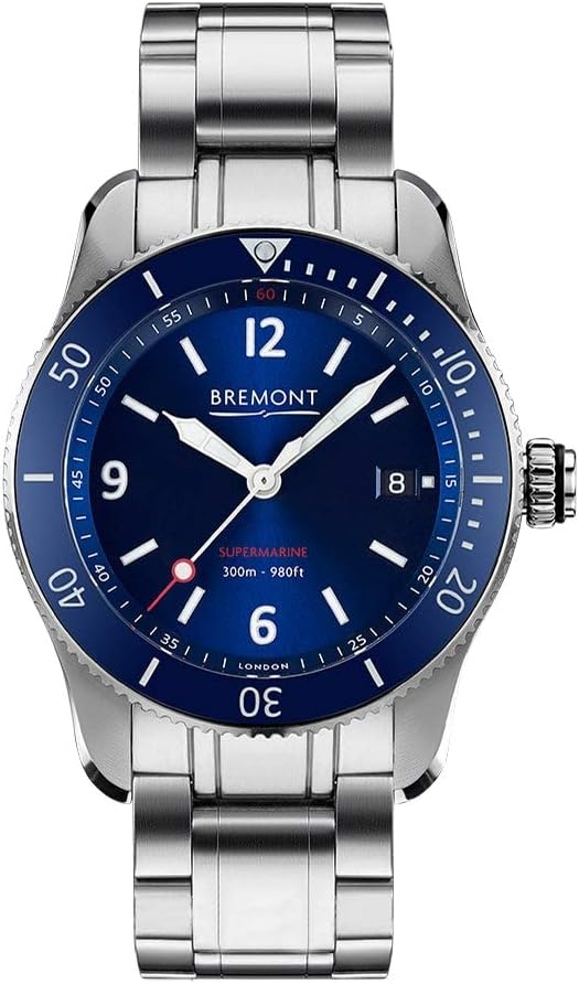 Bremont Blue Supermarine Type 300 Watch S300/BL/BR