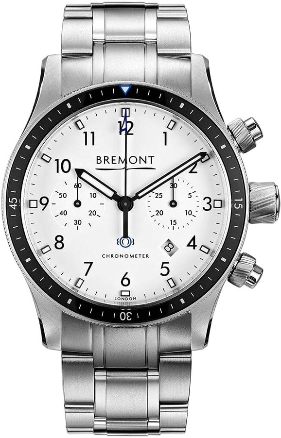 Bremont Boeing 247 Watch Model BB247-SS/WH/BR White Dial