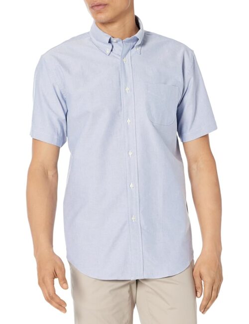 Brooks Brothers Men's Short Sleeve Button Down Sport Shirt