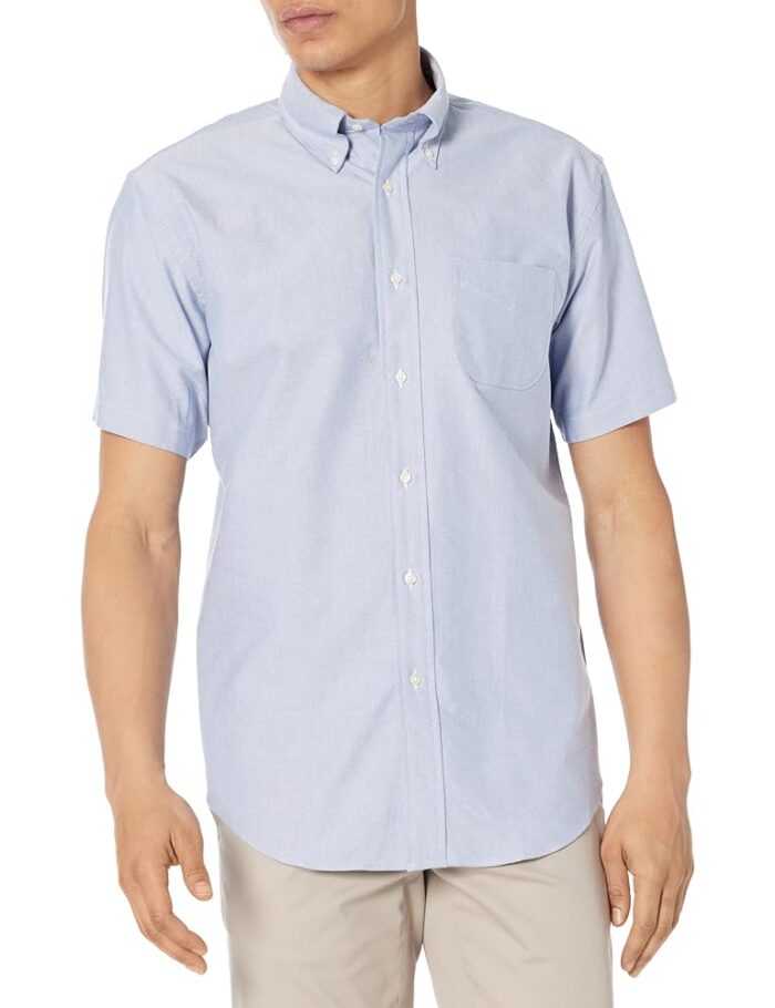 Brooks Brothers Men's Short Sleeve Button Down Sport Shirt