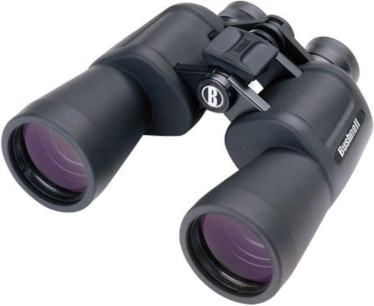 Bushnell PowerView 20×50 Super High-Powered Surveillance Binoculars, Black